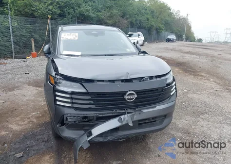 2025 Nissan Kicks Sv Intelligent Awd from USA, damaged, VIN 3N8AP6CB1SL325203